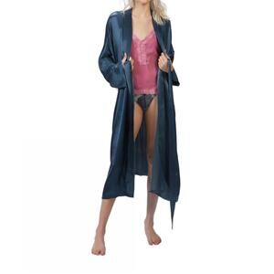 NEW ASCENO athens robe in petrol